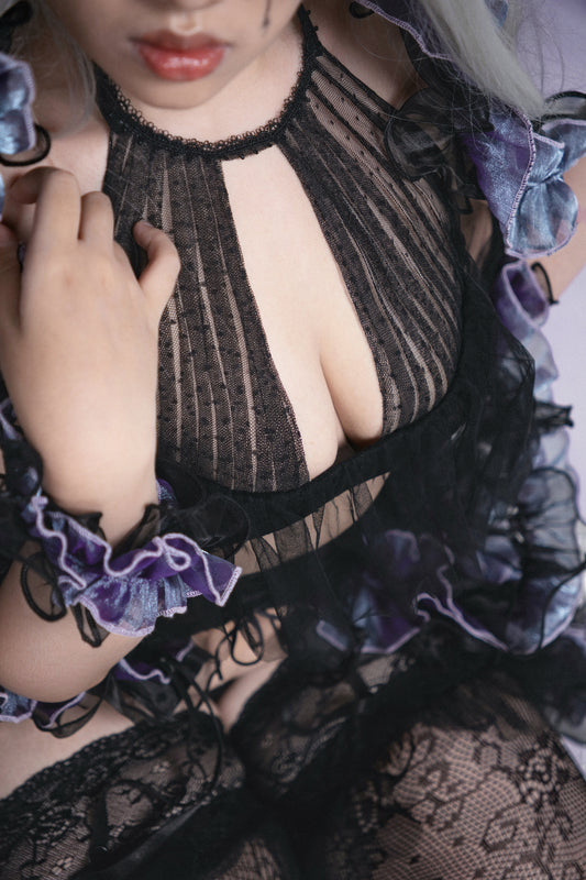 Abyssal Belle Luxury Lingerie Set-Cthulhu/Lovecraftian style