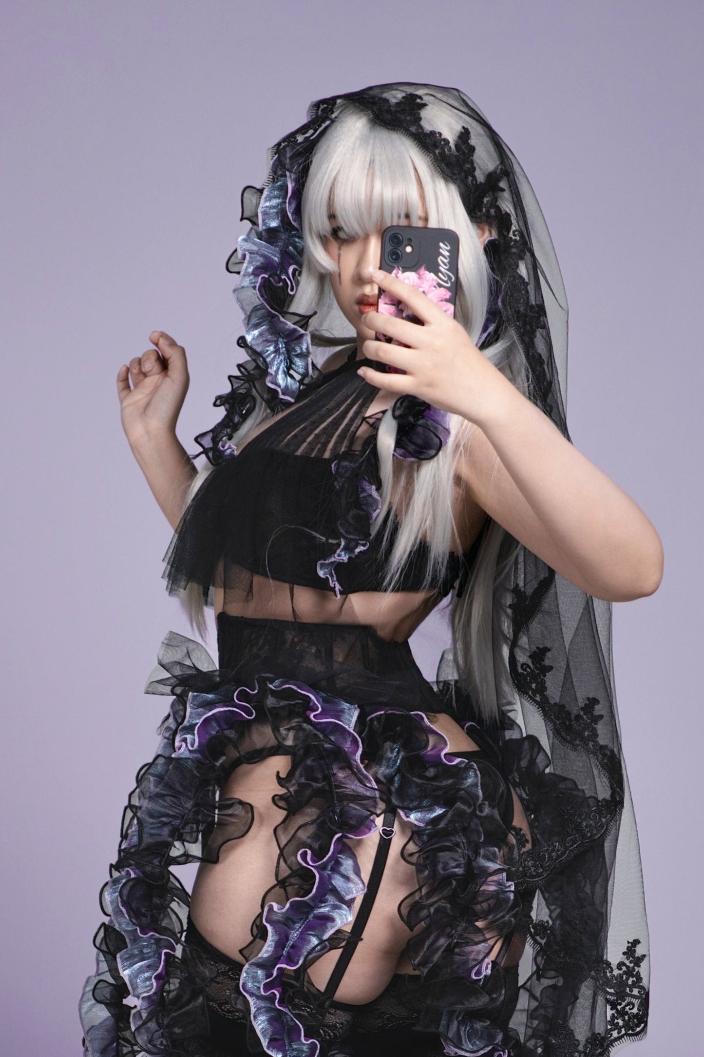 Abyssal Belle Veil (Veil Only, Not Lingerie Set)