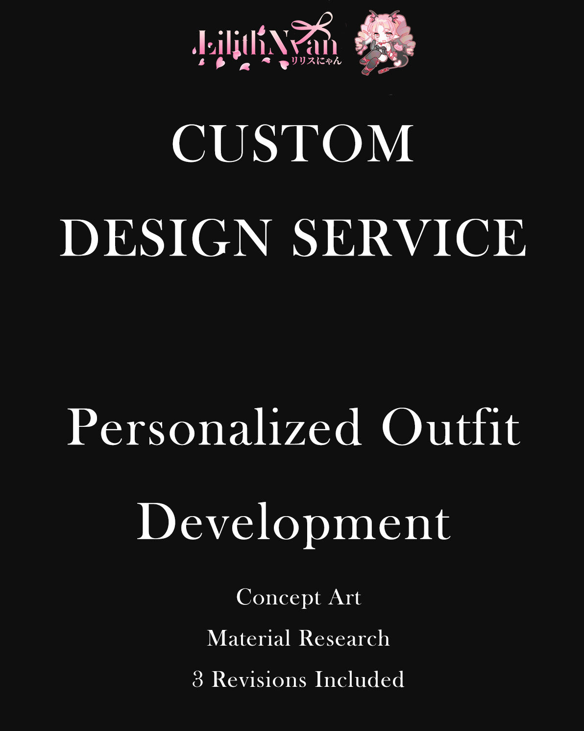 Custom Design Deposit – Personalized Outfit Development