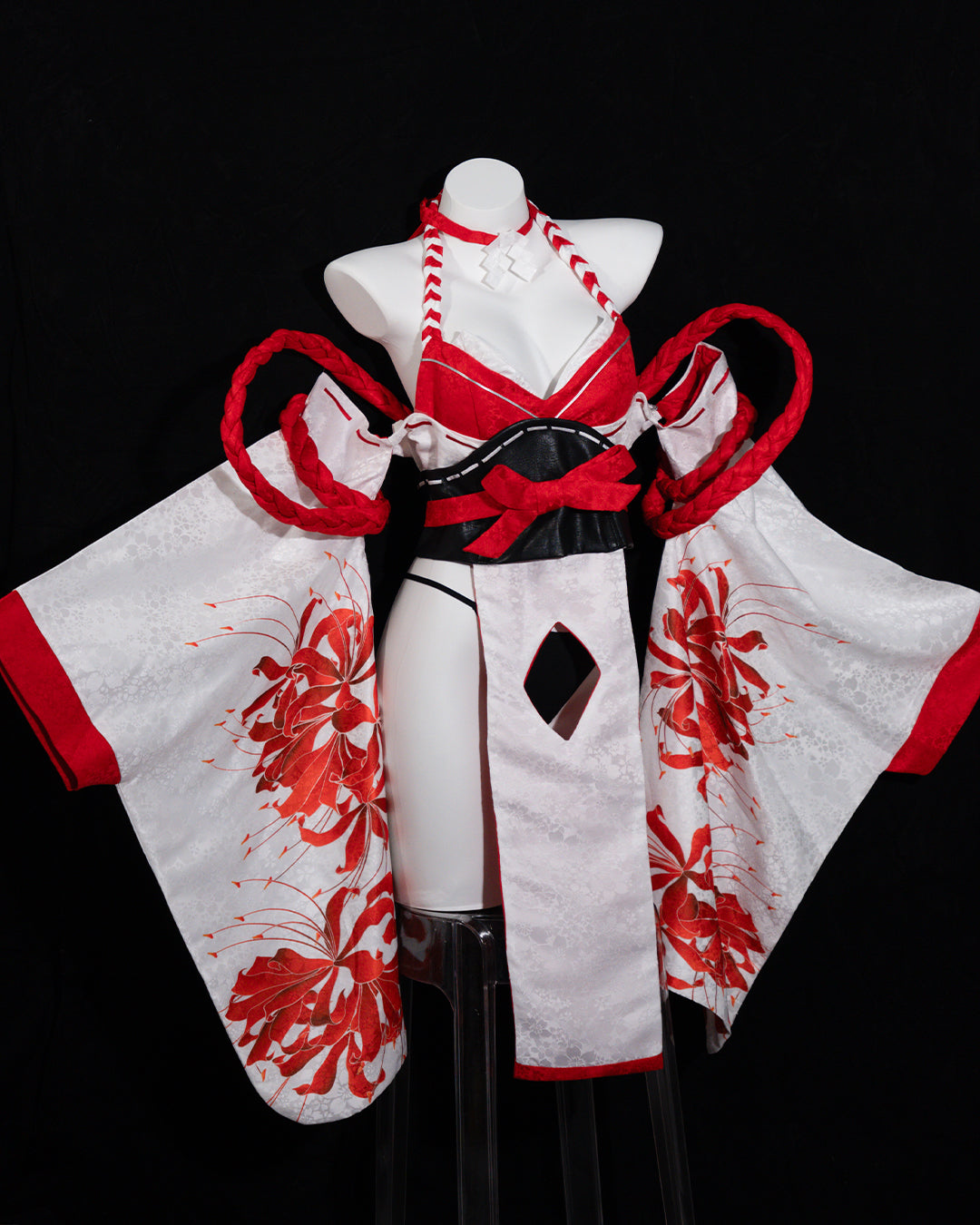 Demon Miko Costume Lingerie Sexy Cosplay Lilith Nyan - Anime Concept Lingerie Demon Miko Costume Lingerie Sexy Cosplay Lilith Nyan - Anime Concept Lingerie