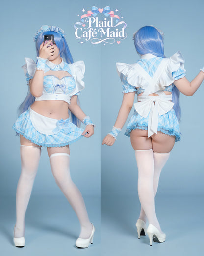 Maid Lingerie Set Blue.ver