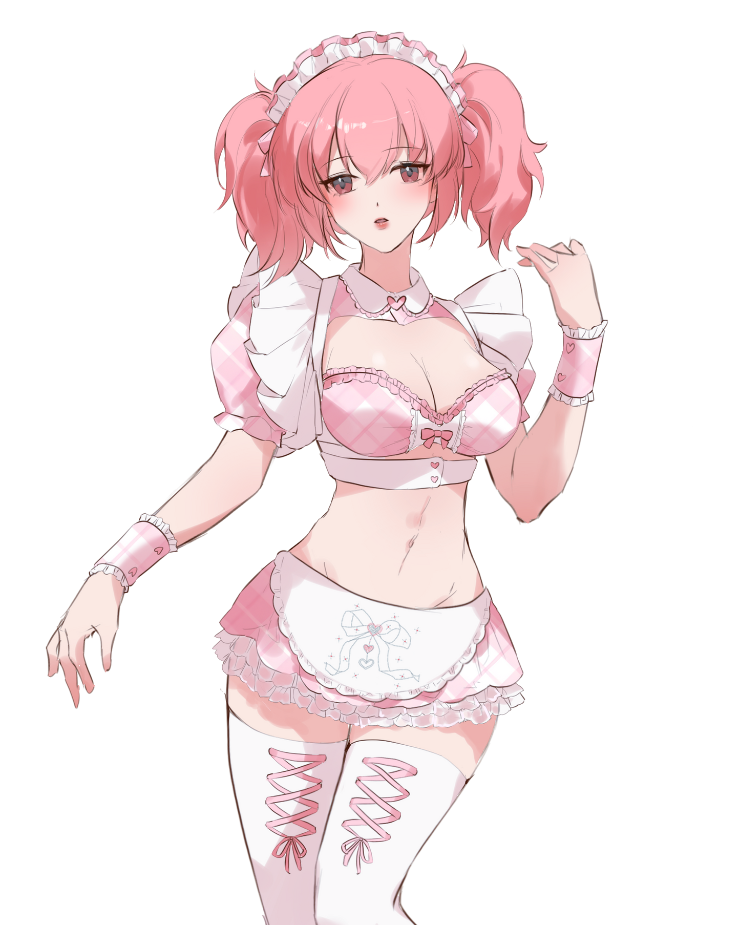 [exclusively at Holiday Matsuri 2025] Maid Lingerie Set Pink