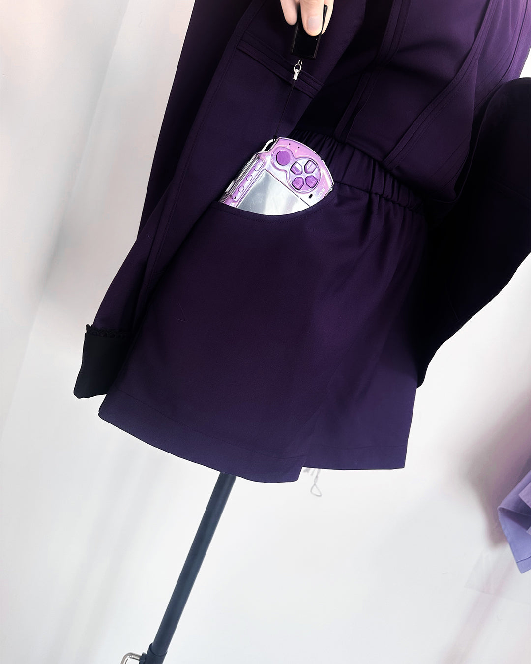 [PRE-ORDER] Jirai Kei Violet Blouse & Shorts Set – Honeyswan