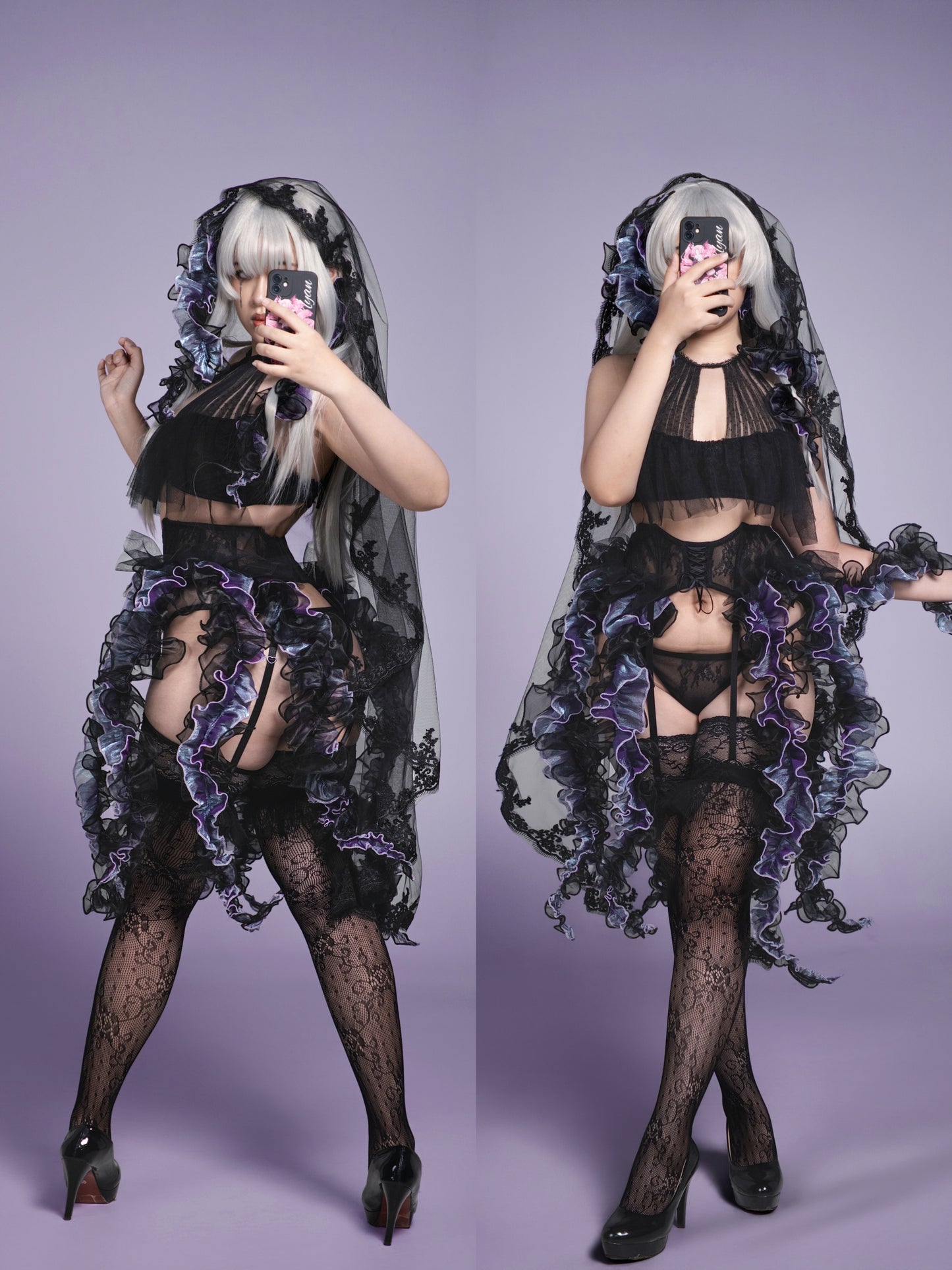 [FREE SHIPPING] Abyssal Belle Luxury Lingerie Set-Cthulhu/Lovecraftian style