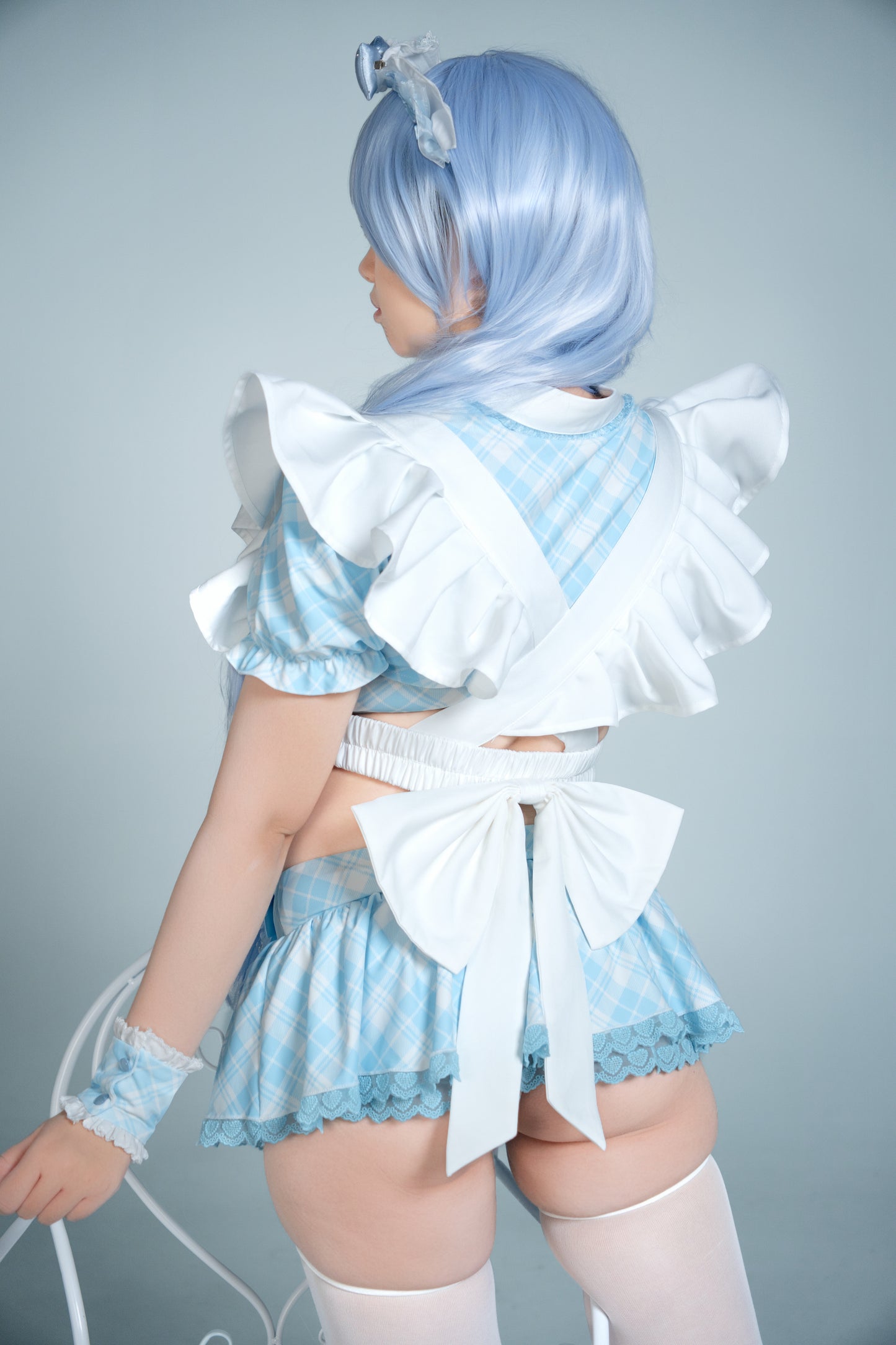 Maid Lingerie Set Blue.ver