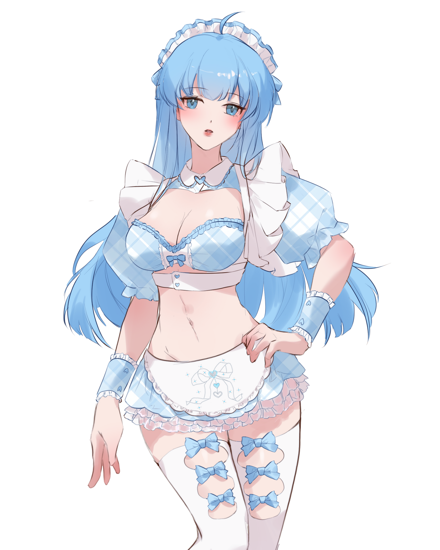 [Exclusively at Holiday Matsuri 2025] Maid Lingerie Set Blue