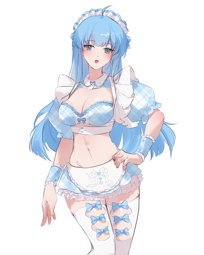 [Exclusively at Holiday Matsuri 2025] Maid Lingerie Set Blue