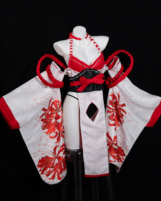 Demon Miko Costume Lingerie
